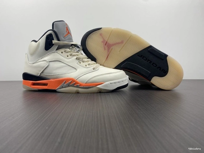 Reps TBkick Orange 5 DC1060-100 Jordan Total Retro 0627